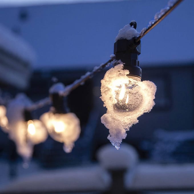 OP=OP Party lichtketting 20 heldere filament LED lampjes