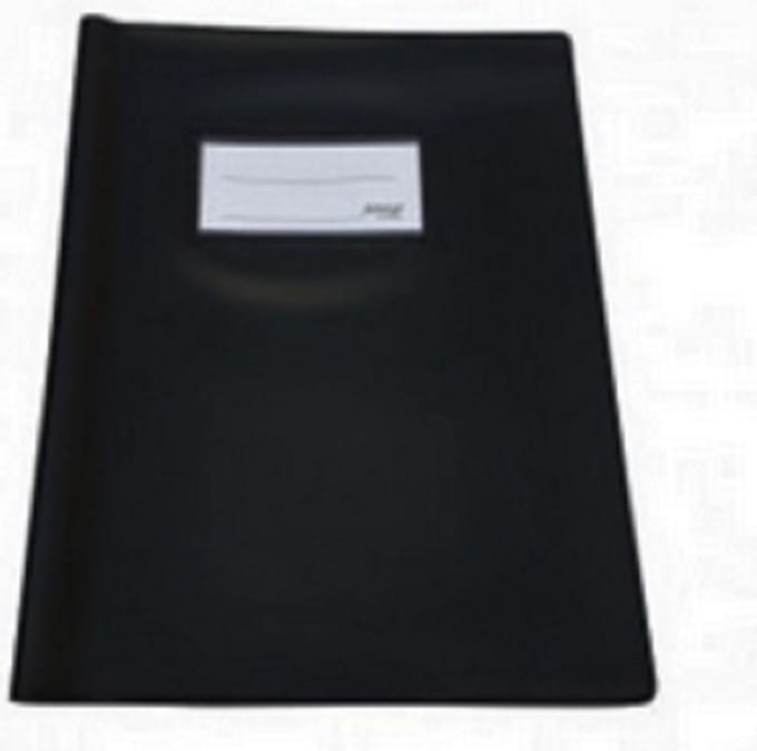 Bronyl - schriftomslag formaat schrift 16.5 x 21 cm (A5) - zwart