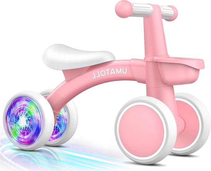 Kinderfiets Balansfiets - Loopfiets Peuter - Ontwikkeling Balans - Lichtgewicht Aluminium Frame - 12-24 Maanden - Multicolor