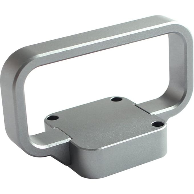 Aluminiumlegering Handgreep Kit Compatibel met Bambu A1 mini 3D-printer Volledig metalen handgreep hoge structurele zilver
