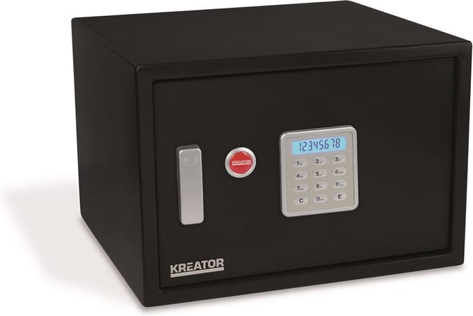 Kreator KRT692015 Elektronische kluis - 30 x 43,8 x 40 cm