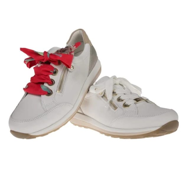 Ara 12-34587 daytonacalf 2 white/camel 310