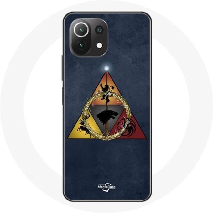 Coque - Game of Thrones - Xiaomi Mi 11 Lite - Souple - Triangle Logo Baratheon - Mixte
