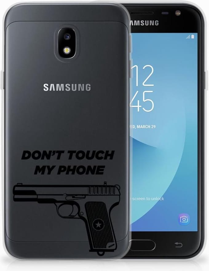 Samsung Galaxy J3 2017 Silicone-hoesje Pistol DTMP