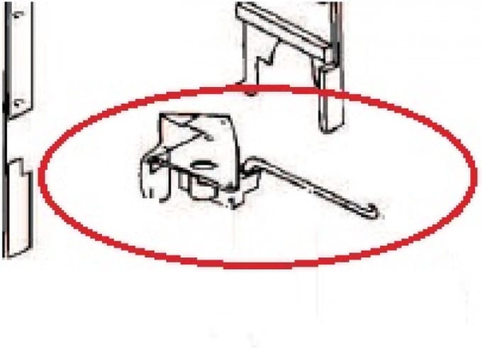 Bracket outside vent