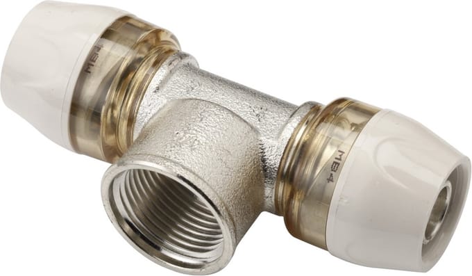 Uponor RTM T-stuk 20x3/4'' binnendraad x 20 mm