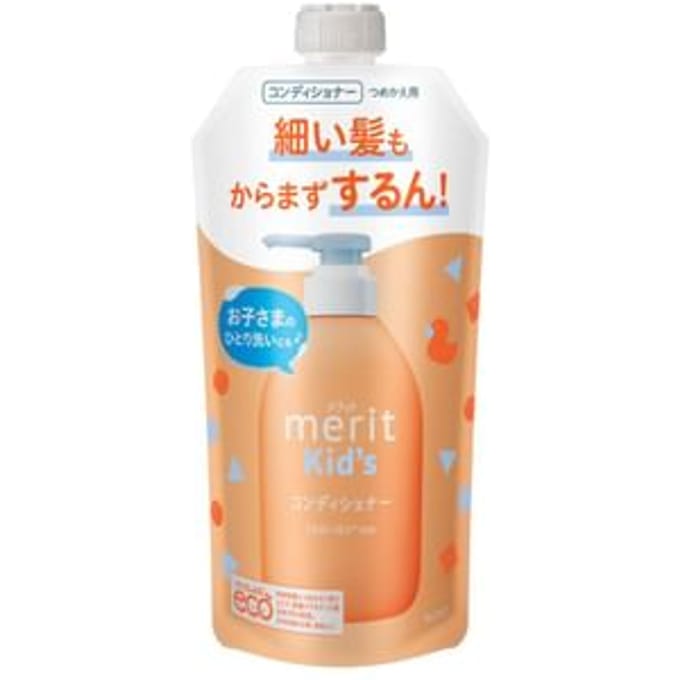 Kao - Merit Kid's Conditioner 285ml Refill
