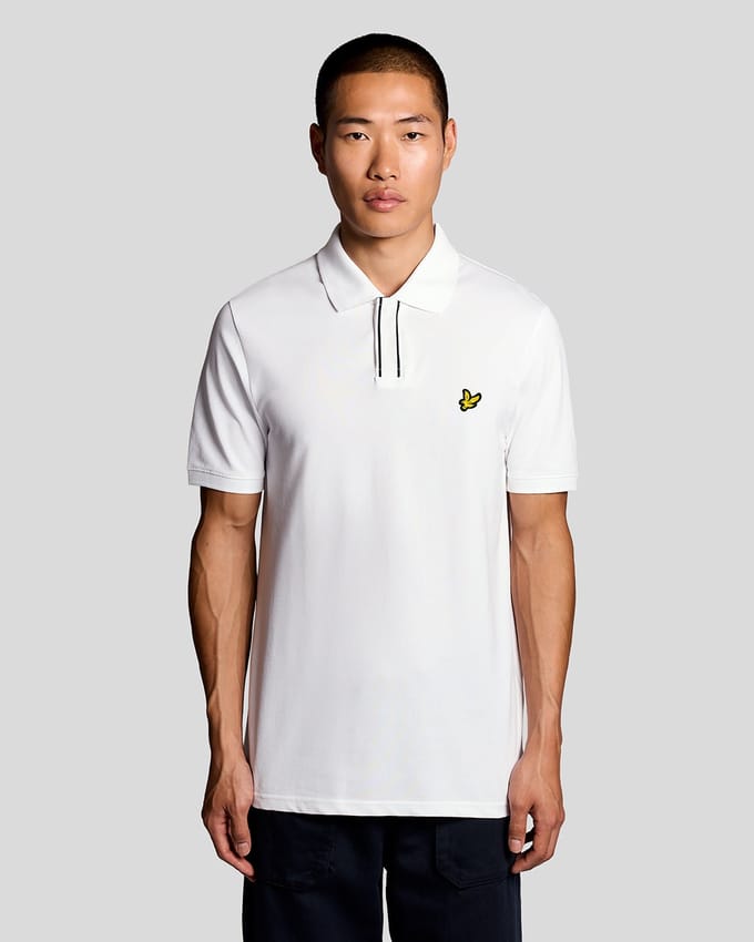 Lyle & Scott Placket Tipped Polo Shirt