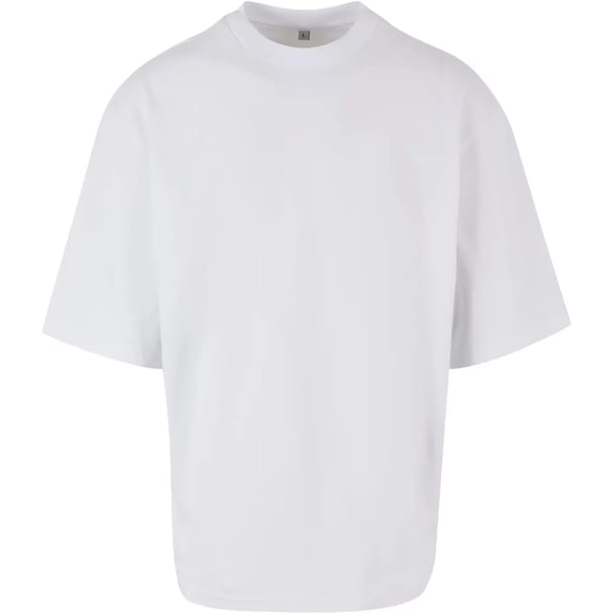 Build Your Brand - Oversized Sleeve T-Shirt - White maat S