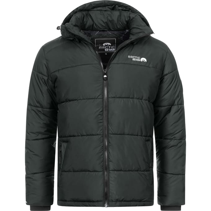Arctic Seven Heren Winter Puffer Jas AS-333 – Warm, Sportief, Waterafstotend