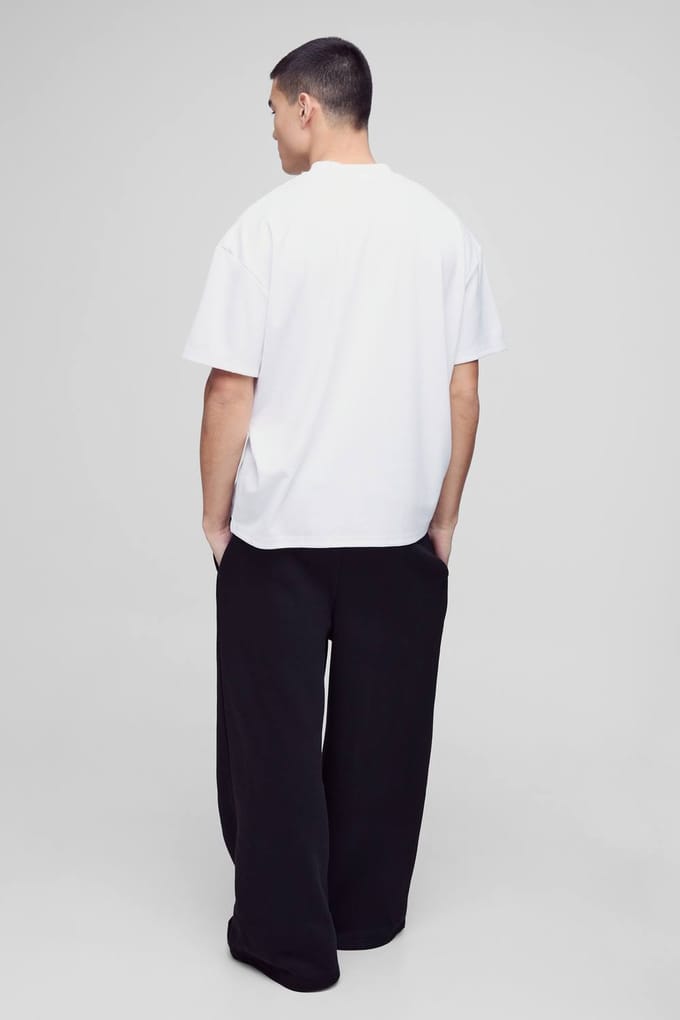 Oversized Premium Super Heavyweight T-shirt | White | Size Medium