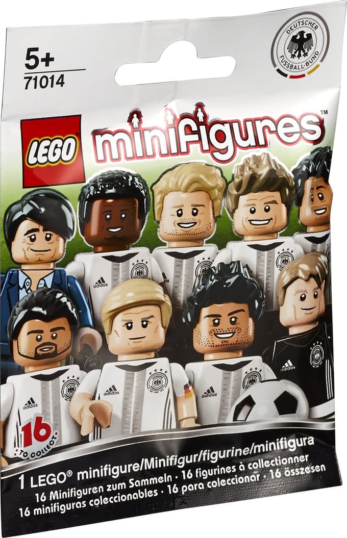 LEGO Minifigures 71014 DFB - Der Mannschaft serie - 1 Stuks