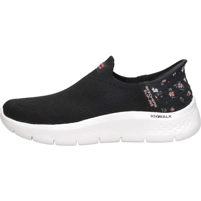 Skechers Slip-ins Go Walk Flex - Sunset Rose - Dames Instappers - Zwart