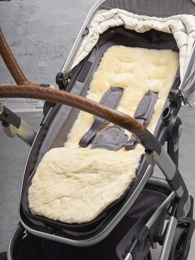 Lamsvel Kinderwagen Liner voor Babys