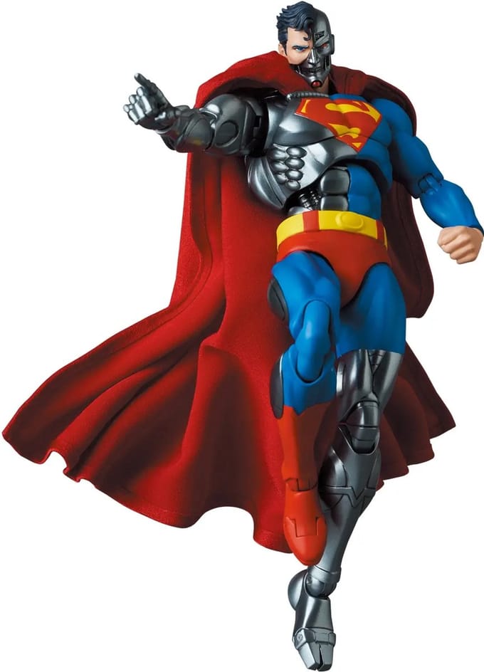 The Return of Superman MAF EX Action Figure Cyborg Superman 16 cm