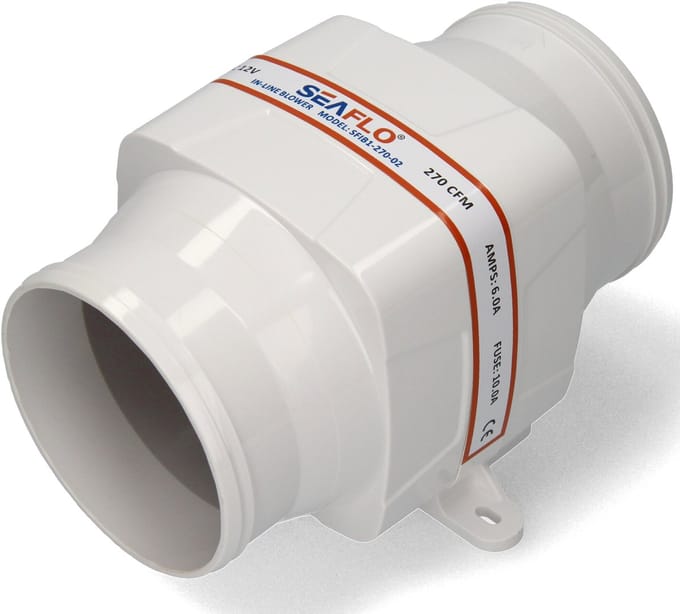 Seaflo ® Blower fan - versie selecteerbaar
