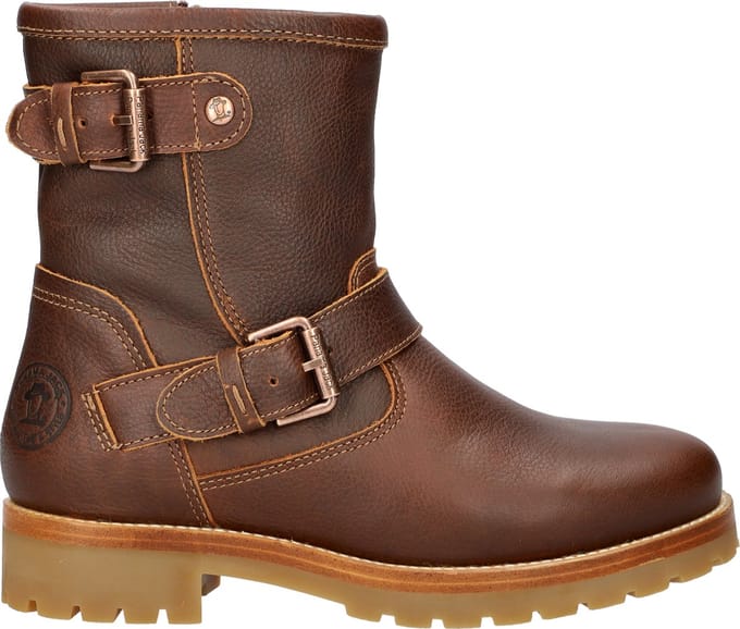Panama Jack Felina Igloo dames boot - Cognac - Maat 37