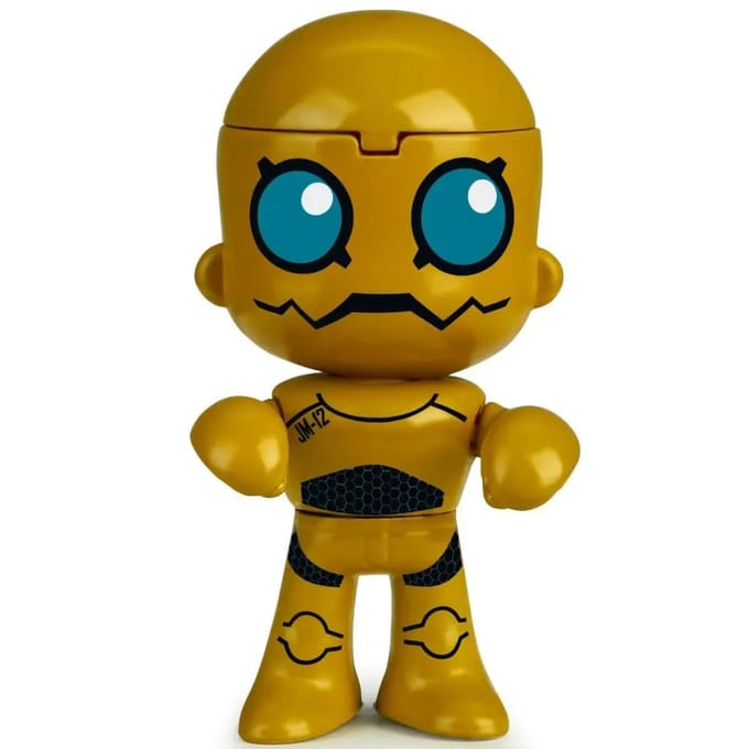 Set van 2 figuren robot + monteur Famosa Pinypon Action