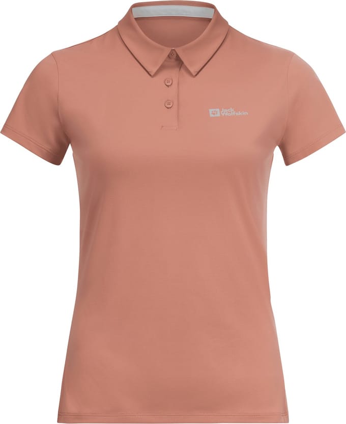 Jack Wolfskin PRELIGHT TRAIL POLO W Dames Outdoorshirt - astro dust- Maat S