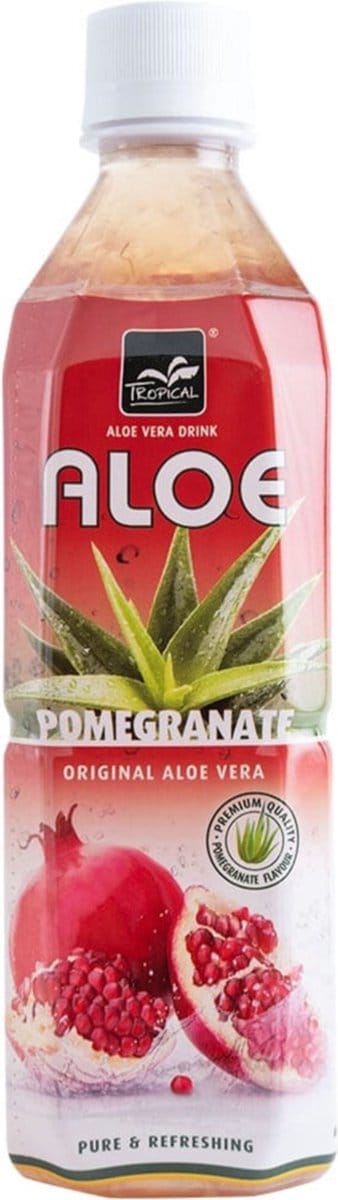20x Tropical Aloe Vera Drink Granaatappel 500 ml