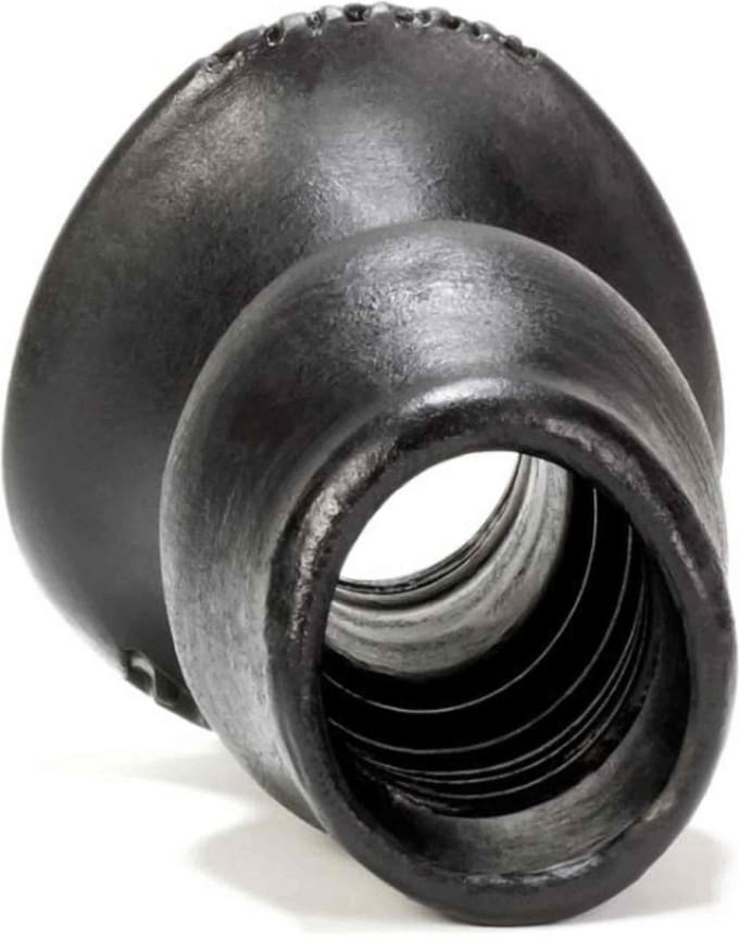 Oxballs - Pighole 3 - Holle Buttplug - Zwart - Maat L