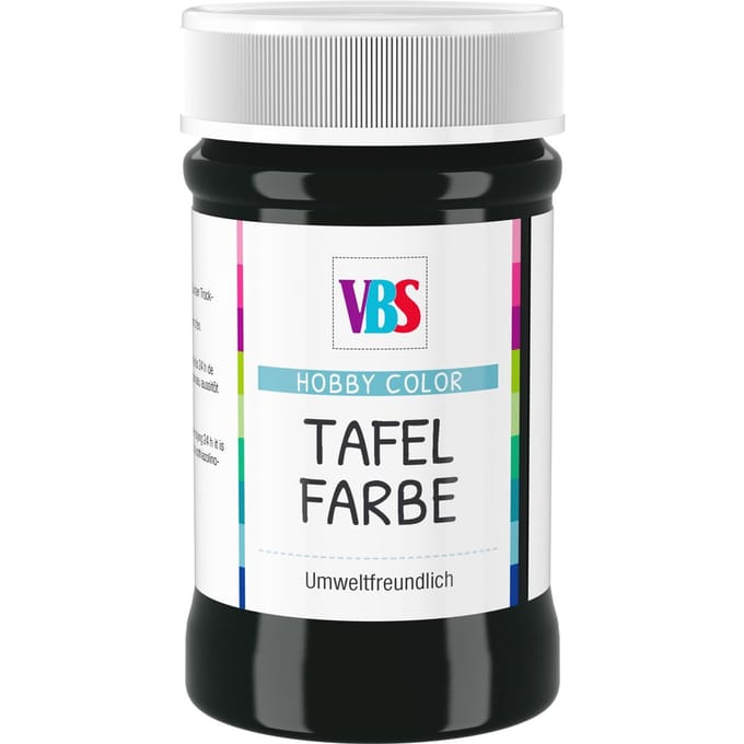VBS Bordverf, 100 ml - Zwart