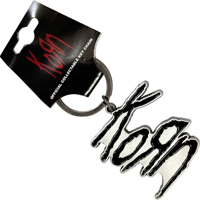 Korn - Logo Sleutelhanger - Zilverkleurig/Zwart