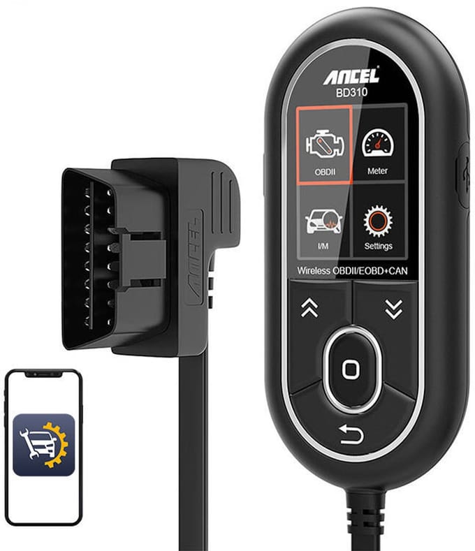 Ancel Bd310 Obd2 Bluetooth Scanner Voor Bmw, Mercedes En Audi Met Foutdiagnose