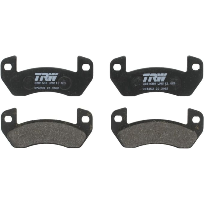 Remblokset TRW GDB1680, achter