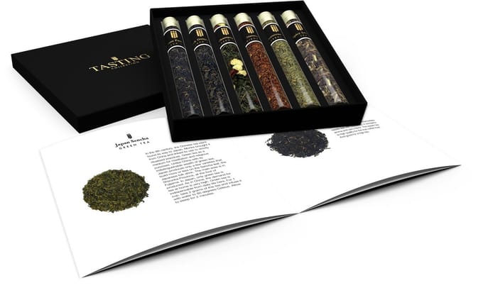 Thee Proeverij 6 tubes in Luxe Cadeau Box, Set 2