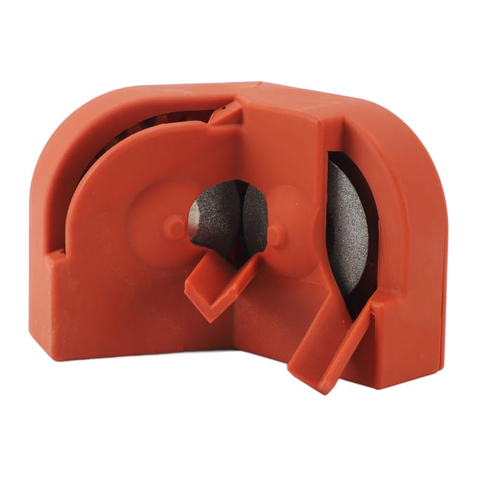 Affûteuse de forets orange, portable et polyvalente, pour acier rapide
