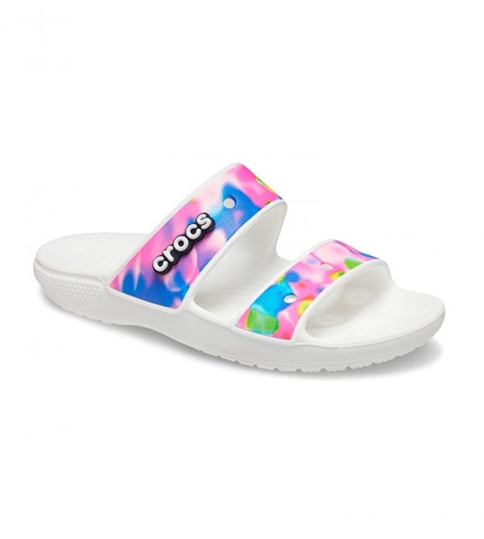 Crocs Classic Solarized Sandalen Wit/Roze Maat 38/39 US M6/W8