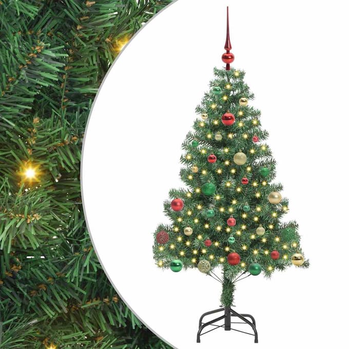 vidaXL - Kerstboom - Groen - 150 - cm - PVC