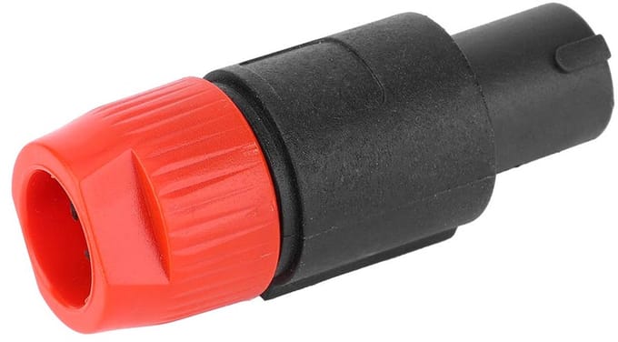 Luidspreker Connector - Audio Stekker - Podium Geluid - Waterdicht Ontwerp - 6-15mm Kabel - Rood