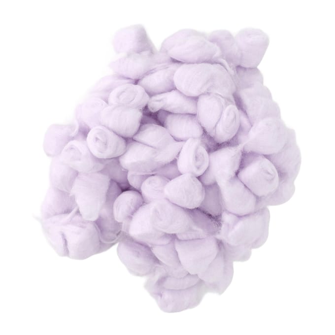 Hamster Boule de Coton Hiver Chaud Doux Petit Animal Litière Boule de Coton pour Hamster Hamster Syrien bleu