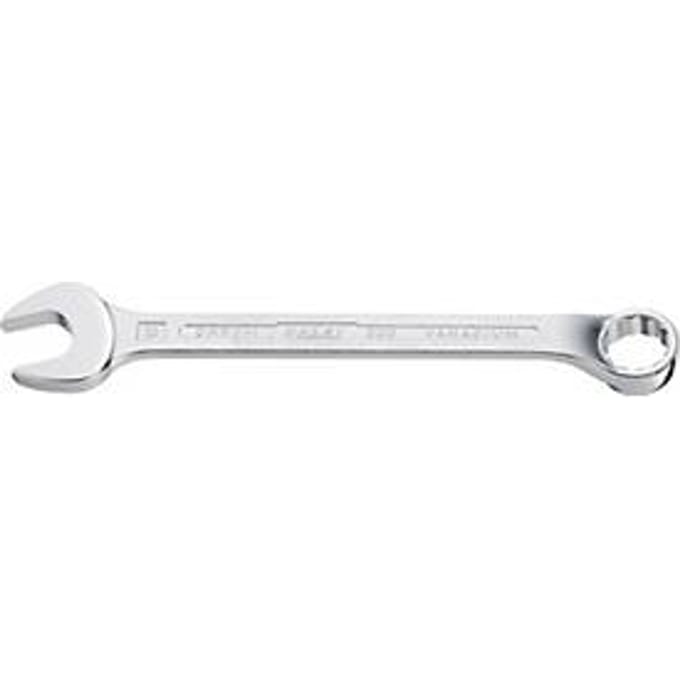HAZET Combisleutel 603, AF 12 mm, L 152 mm, CV-staal, verchroomd, DIN 3113 Form B, geslingerde ringzijde