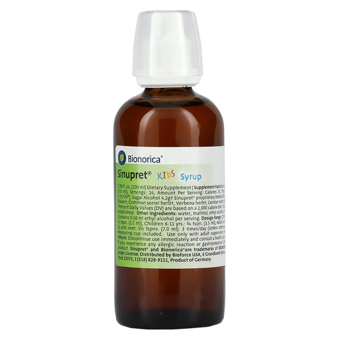 Sirop Sinupret® pour Enfants, 3,38 fl oz (100 ml)