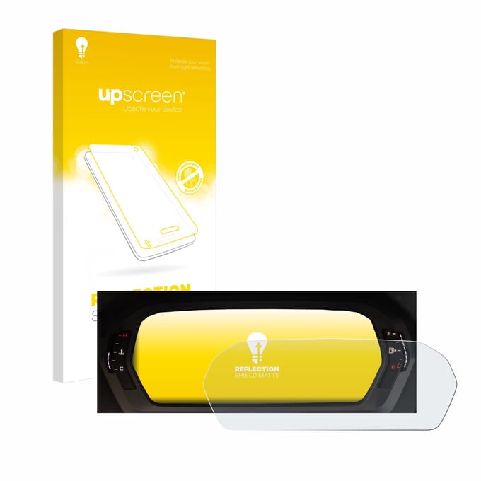 upscreen - Screenprotector voor Audi A3 2023 Virtual cockpit Plus - Folie Beschermfolie anti glare matte