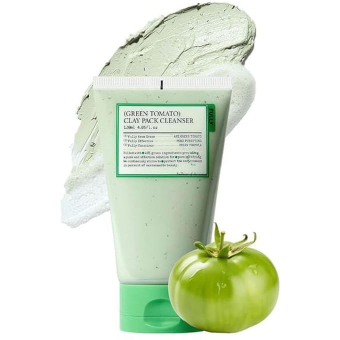 [FULLY] Masque nettoyant à l'argile de tomate verte (Pack nettoyant à l'argile) 120ml