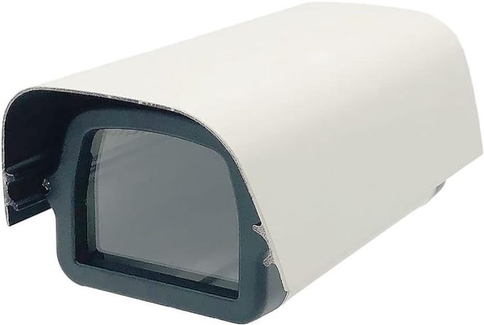 CCTV Camera Behuizing - Bewakingscamera Behuizing - Beveiliging Buiten - Weerbestendig Aluminium - 6 Inch - Zwart