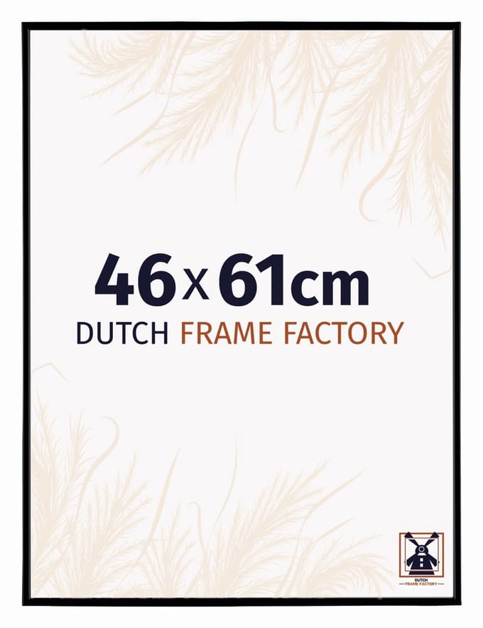 Fotolijst 46x61 cm - Kunststof - Zwart Mat - Easy