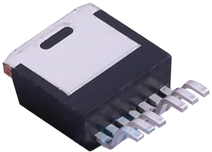 Transistor N-CH - MOSFET Transistor - Elektronische Circuits - 100V 190A - 7-pins - Zilver
