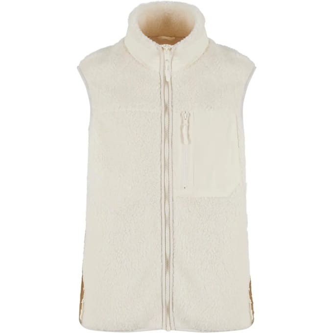 Urban Classics - Sherpa Mouwloos jacket - M - Beige
