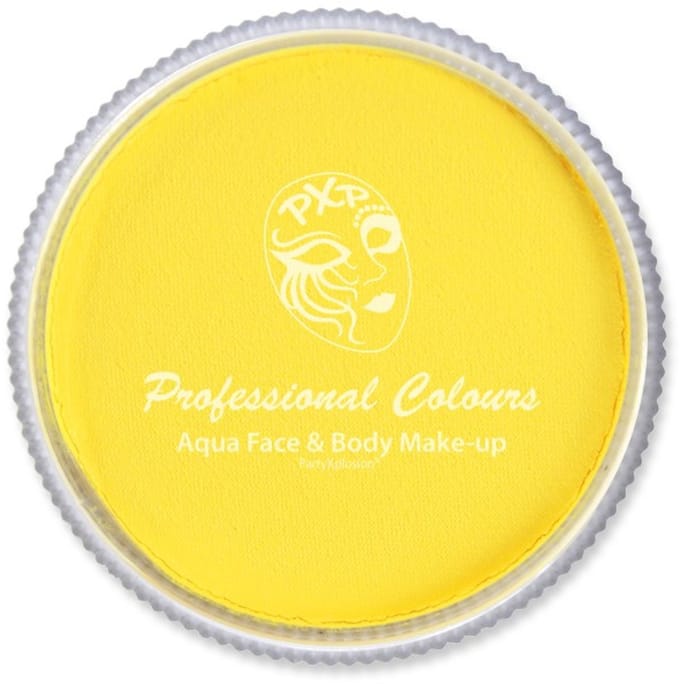 Aqua face & body paint Sunflower Yellow 30 gram