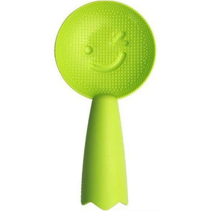 Cuillère à riz en plastique antiadhésive, spatule à riz résistante à la chaleur yellow