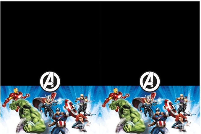 Avengers Evergreen plastic tafelkleed 120x180 cm
