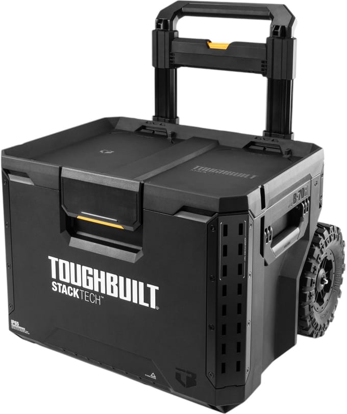 Toughbuilt STACKTECH TB-B1-B-70R gereedschapskist met wielen IP65 111 x 56 x 50 cm