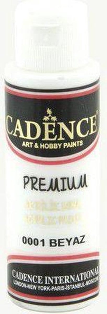 Acrylverf - White - Cadence Premium - 70 ml