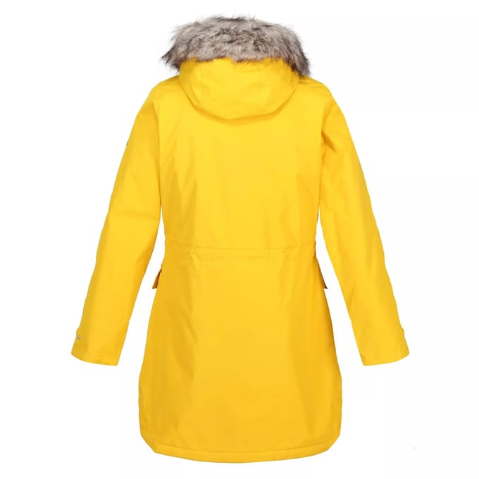 Regatta Dames/Dames Sabinka parka met bontrand (Zonsondergang)