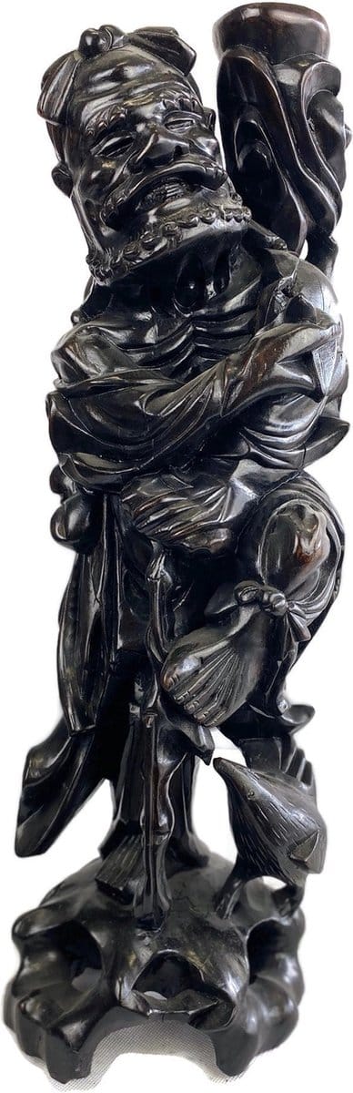 Handgemaakt houten beeld / Houten figuur / Indonesisch beeld